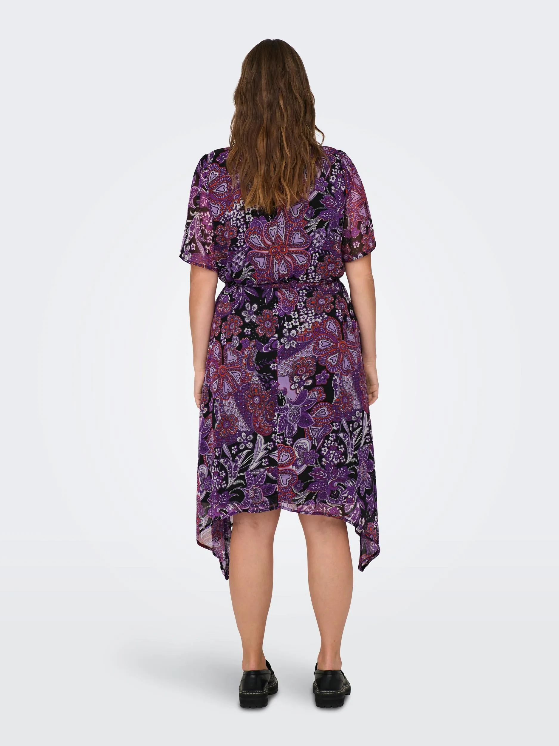 Only Carmakoma Lavender Paisley Dress