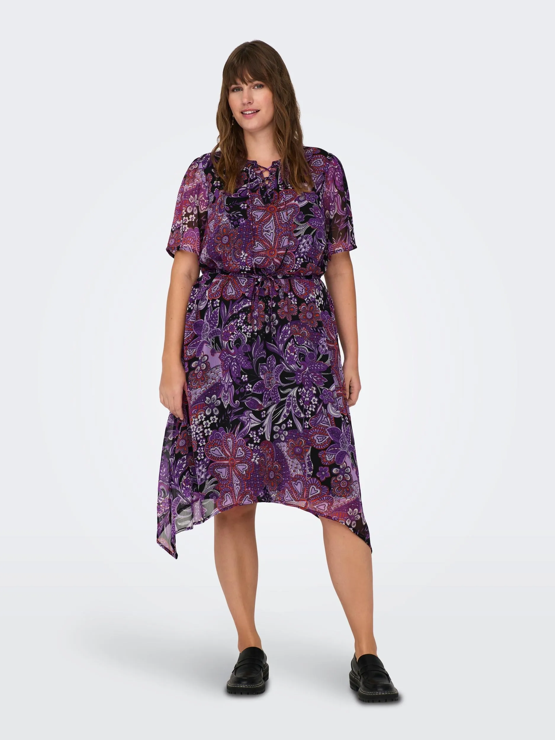 Only Carmakoma Lavender Paisley Dress