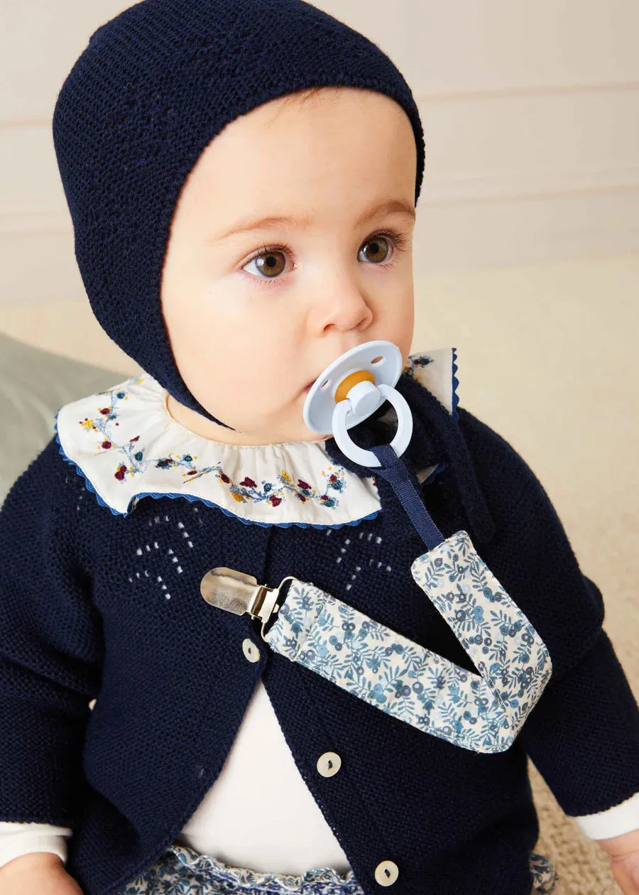 Openwork Cardigan in Navy (6mths-10yrs)