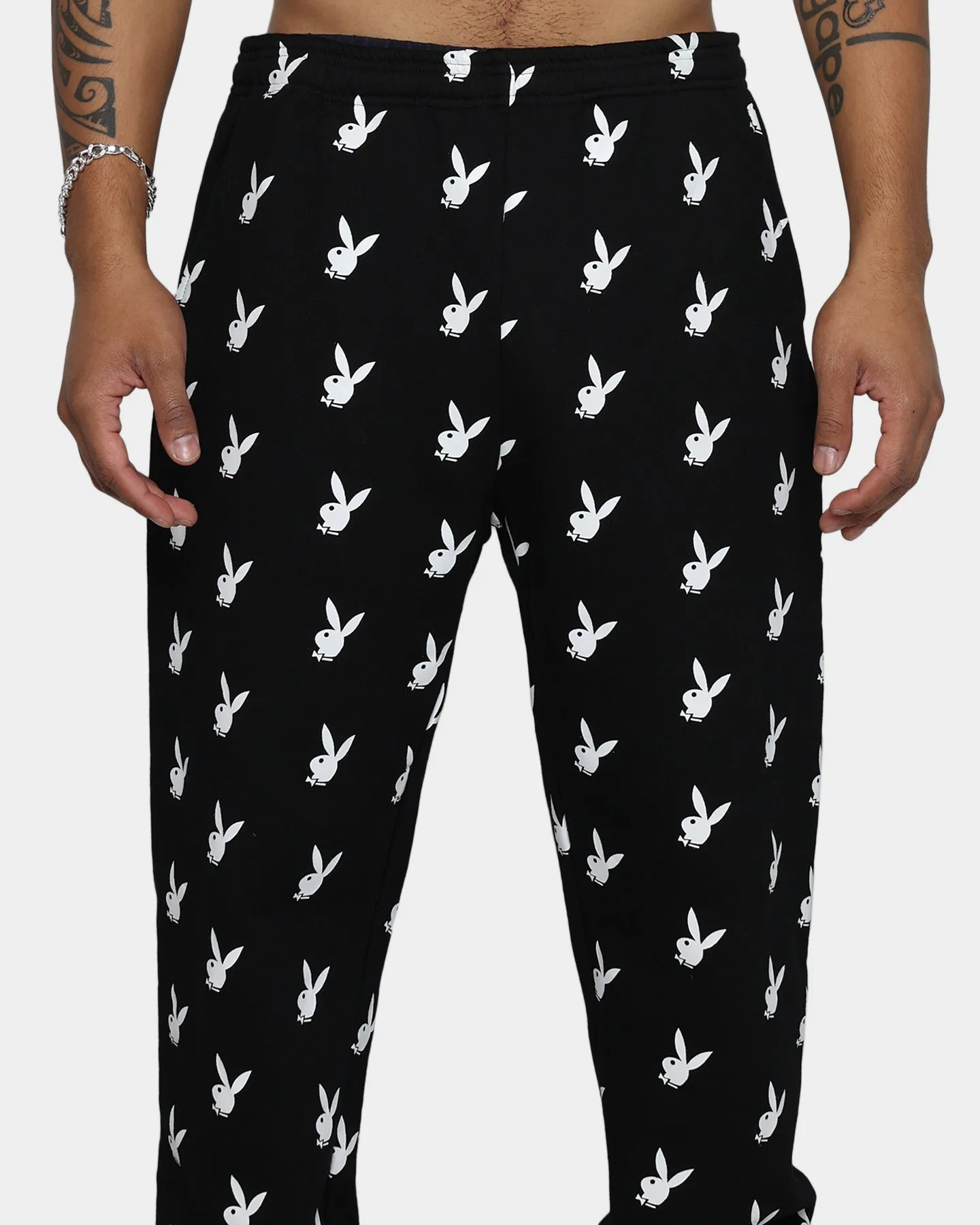 Playboy By CK Players Trackpants Black/White