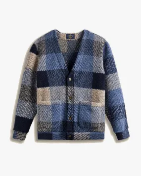 Portuguese Flannel Quintal Cardigan - Blue