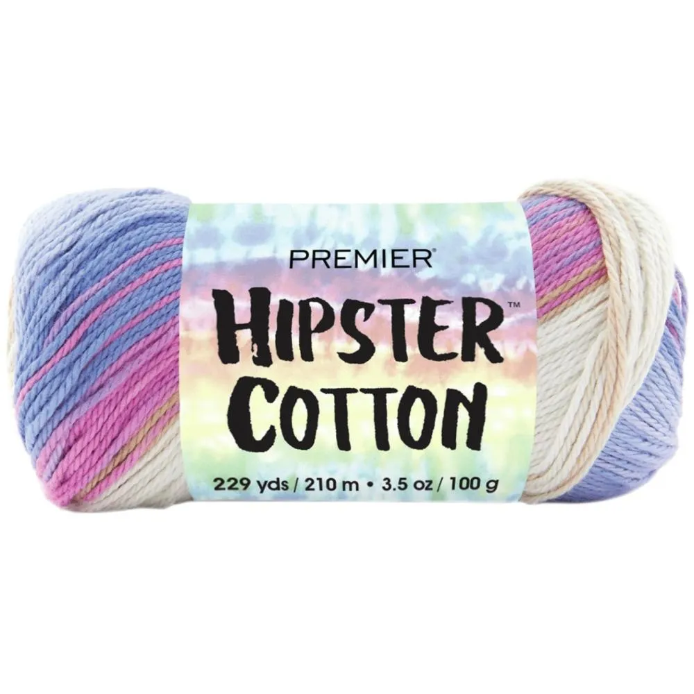 Premier Yarns Hipster Cotton Yarn - Berry Rumble 100g