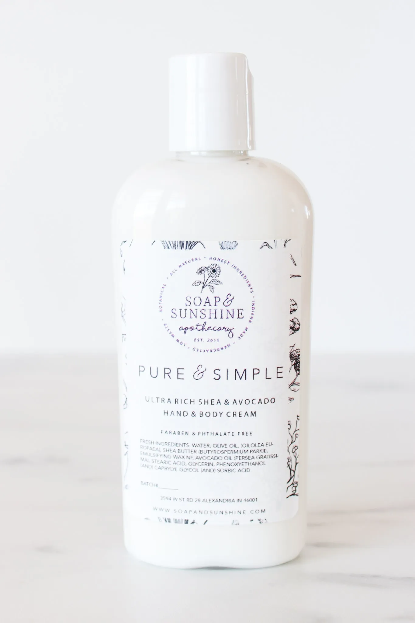 Pure & Simple (Unscented) - Shea & Avocado Body Cream