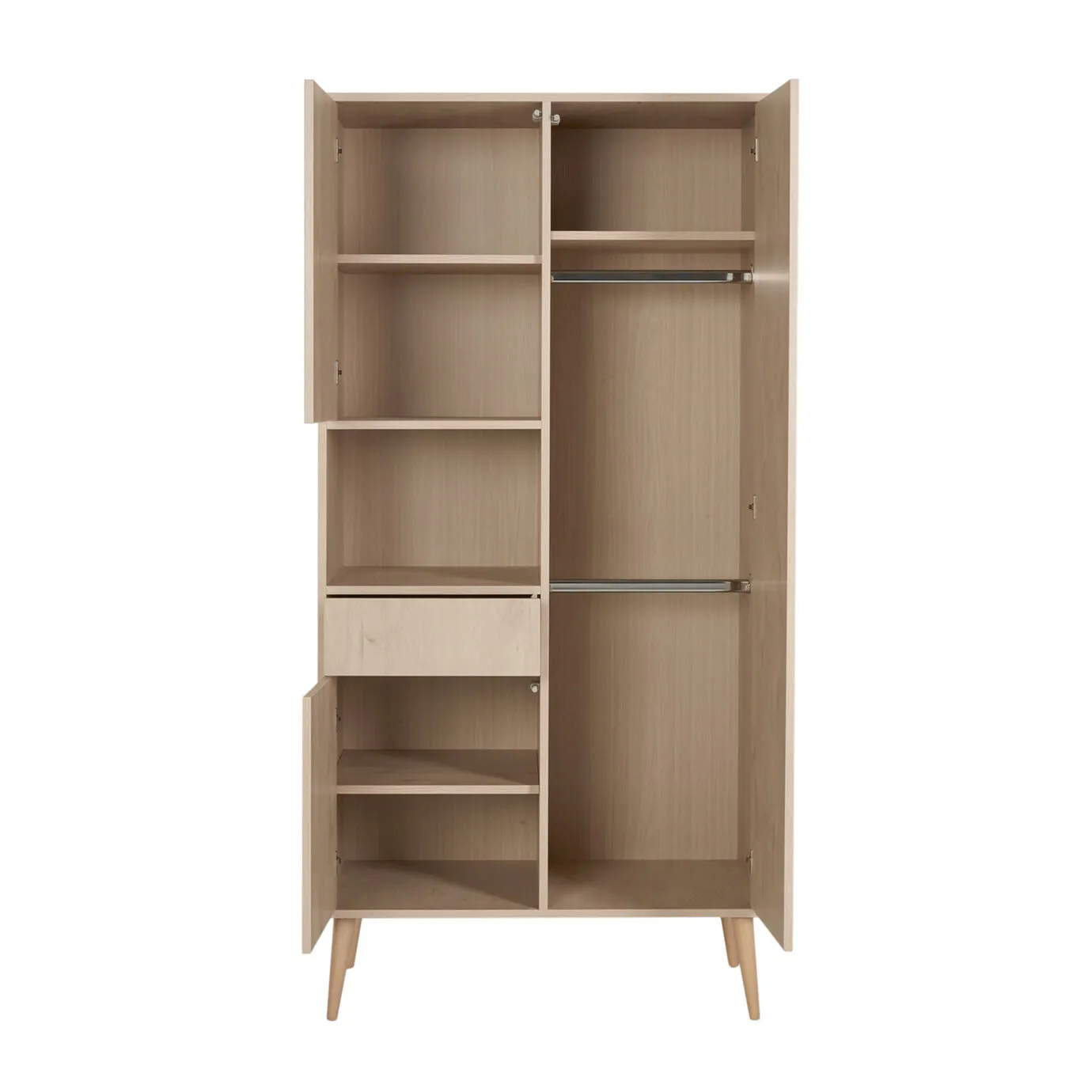 Quax Cocoon Wardrobe - Natural Oak