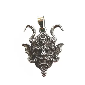 Retro Punk Hip Hop Ghost Pendant in Titanium Steel for Men - Wholesale Stainless Steel Accessories