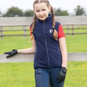 Sellia Girls Fleece Riding Gilet