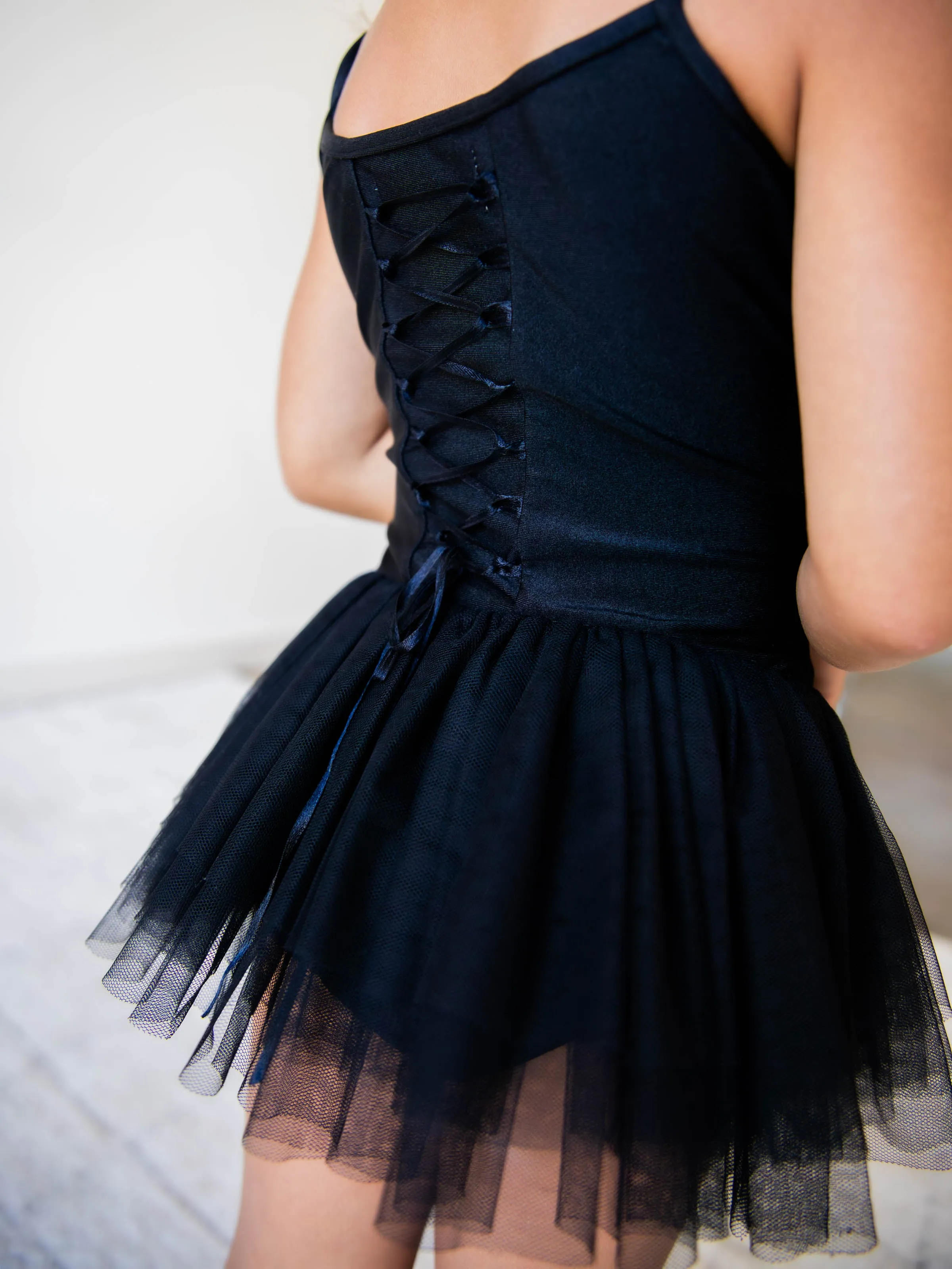 Skirted Tutu Leotard - Black