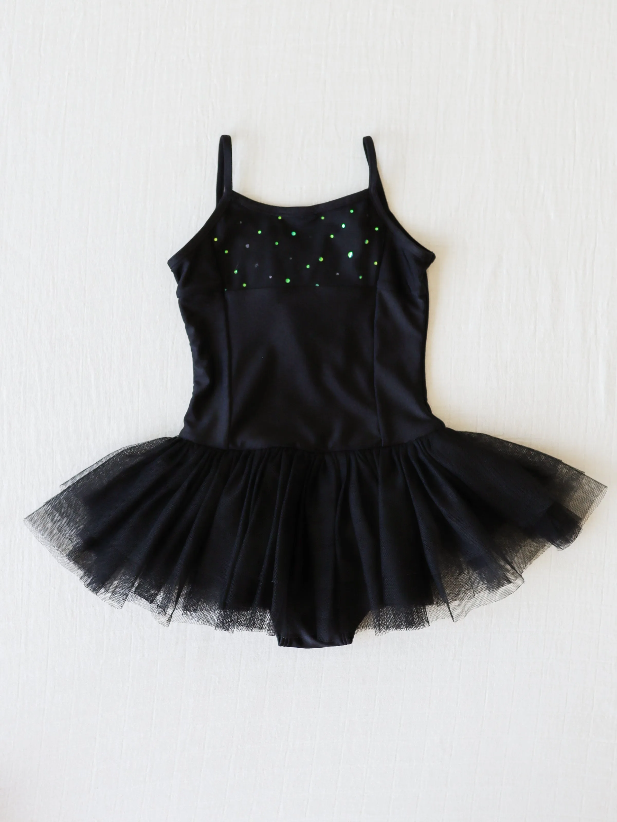 Skirted Tutu Leotard - Black