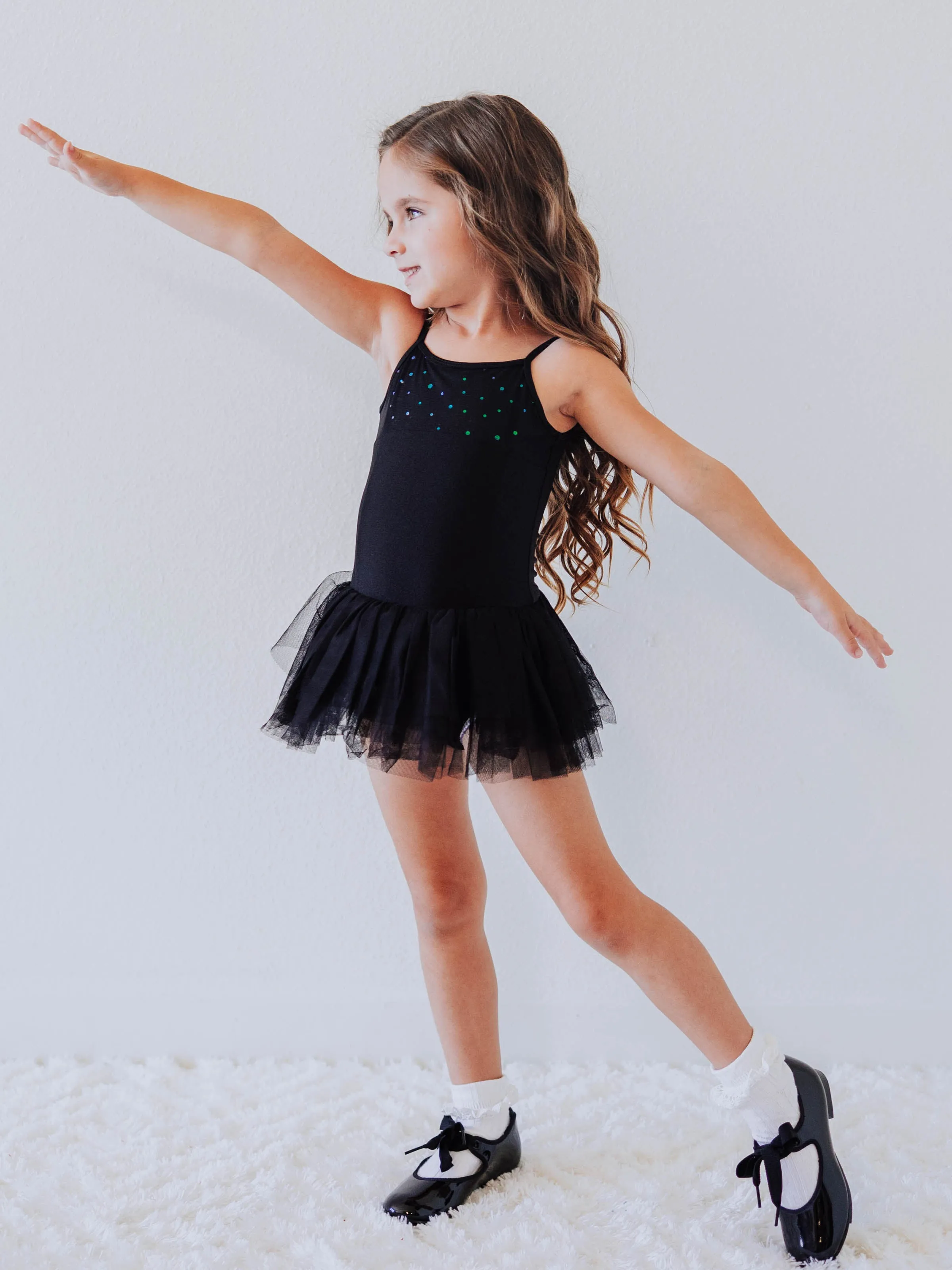 Skirted Tutu Leotard - Black