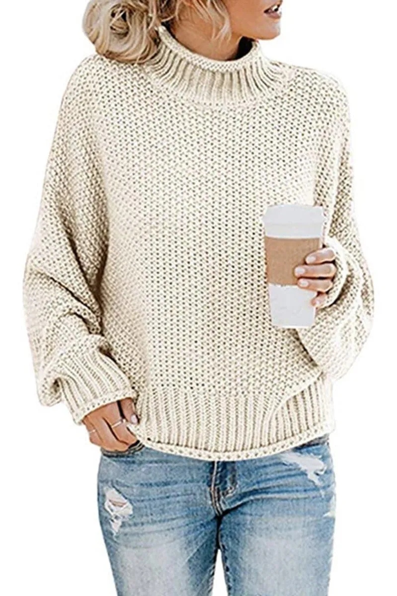 Sophie Turtleneck Dropped Shoulder Sweater