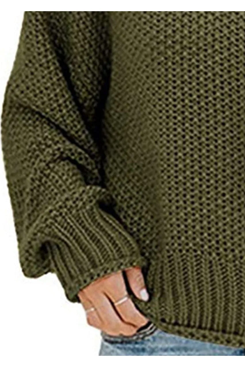 Sophie Turtleneck Dropped Shoulder Sweater