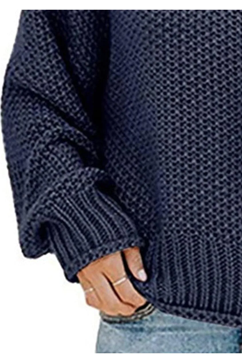 Sophie Turtleneck Dropped Shoulder Sweater