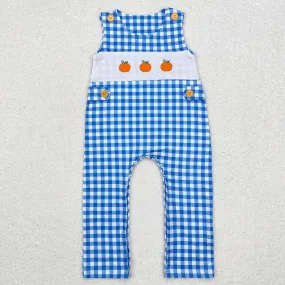 SR1949  baby boy clothes embroidery pumpkin boy thanksgiving winter romper