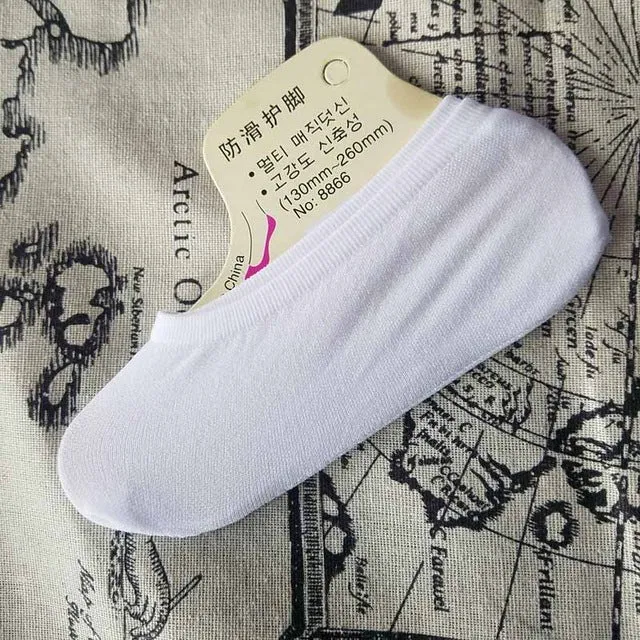 summer comfortable cotton bamboo fiber girl women's socks ankle low female invisible  color girl boy hosier 1pair=2pcs 3xWS40