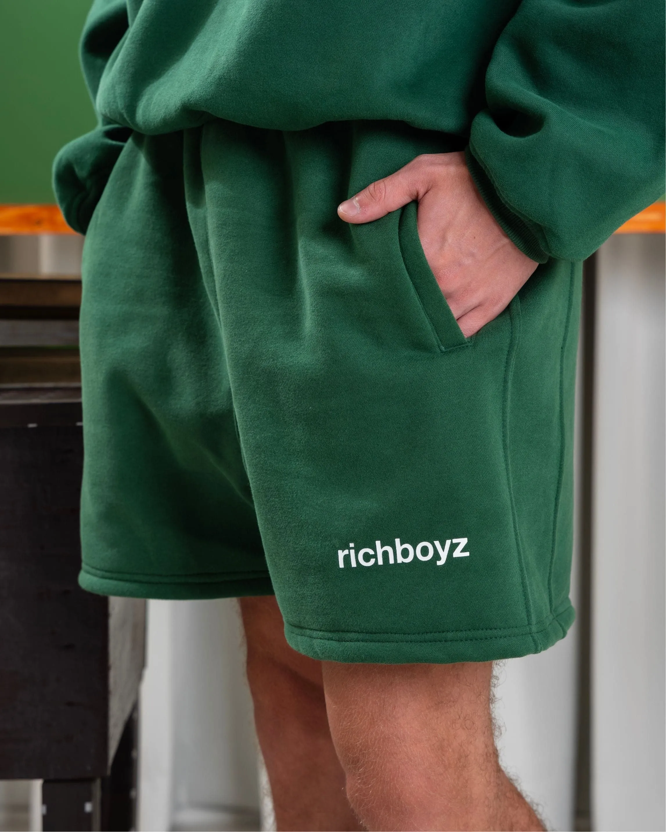 Sweatshort - Natural Green