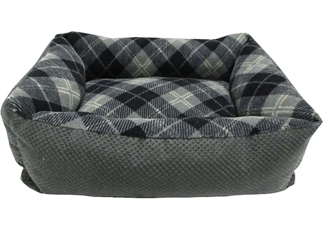 Tartan Plaid Small Pet Lounger (20"x15") Assorted