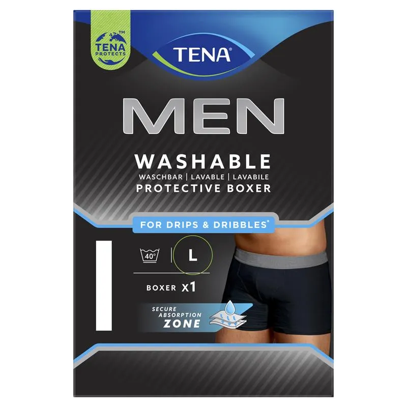 Tena Mens Washable Boxer Large