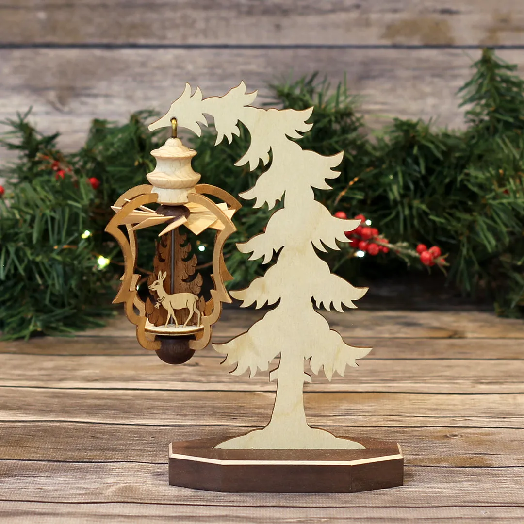 Tree Holder with Ornament - Santa