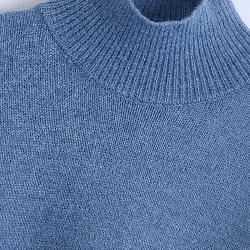 Turtleneck Knitted Sweater