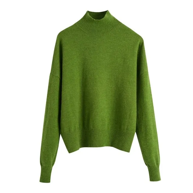 Turtleneck Knitted Sweater