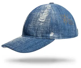 Upcycled Denim Baseball Cap