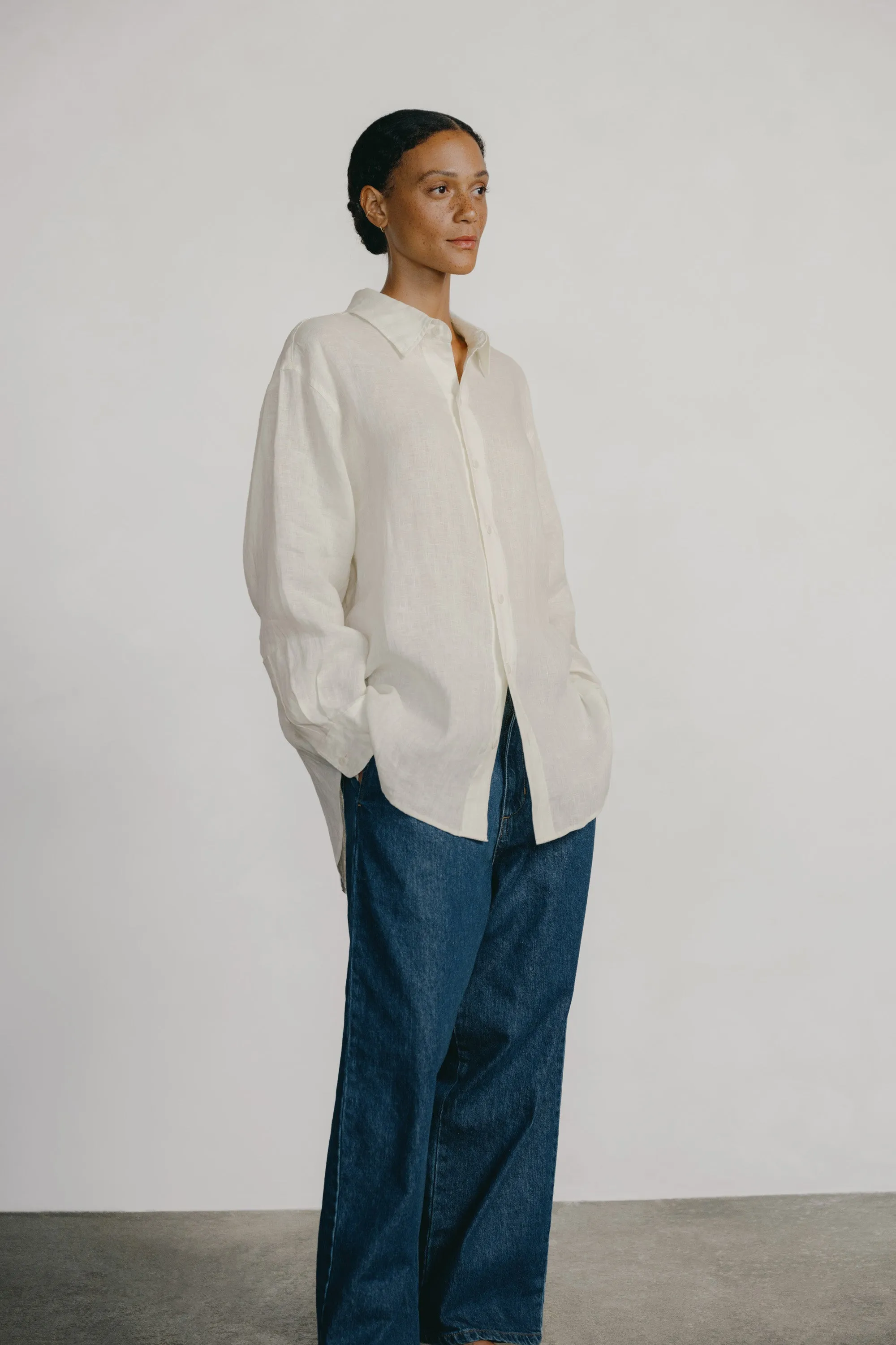 Vija Shirt, Light Linen, Natural