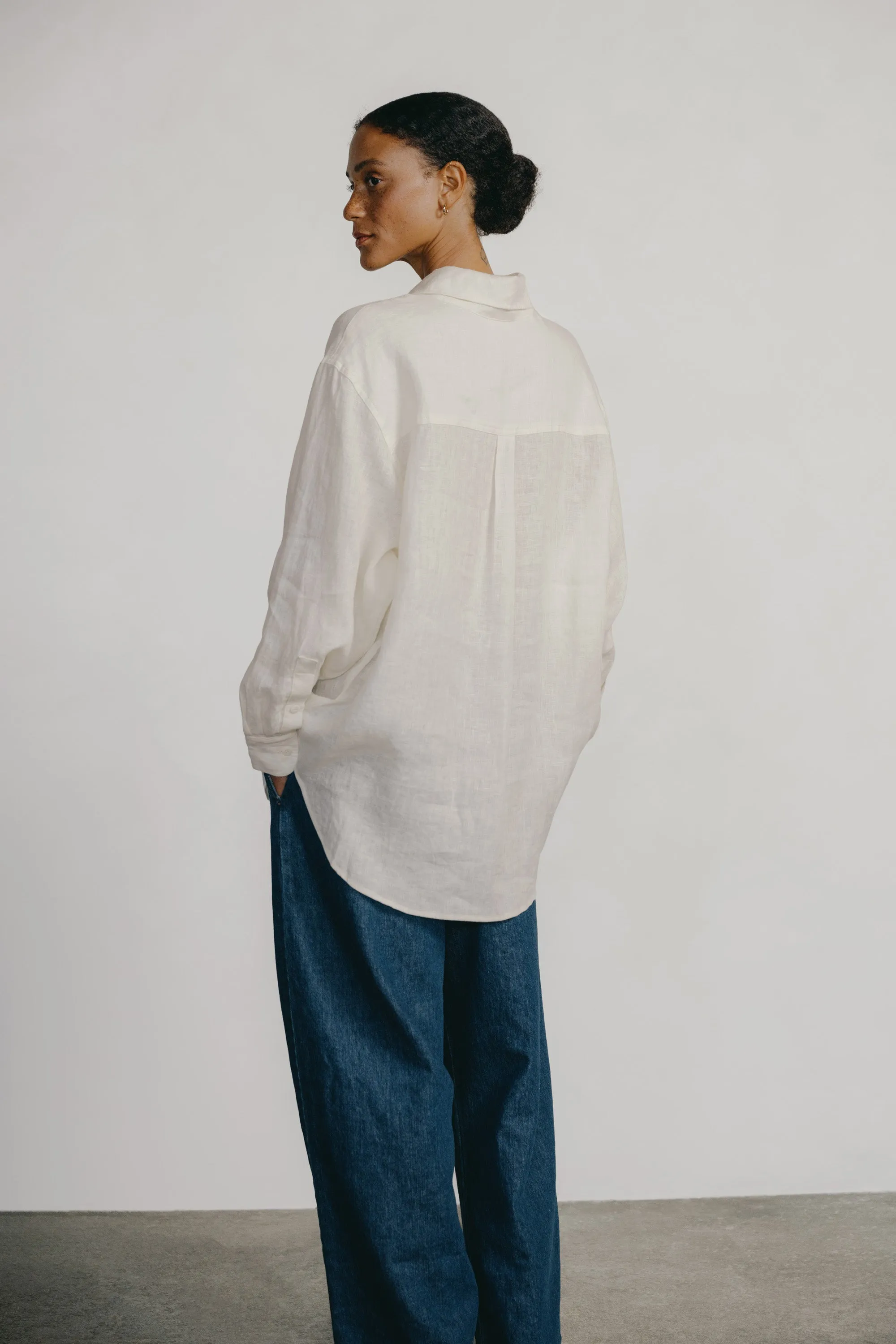 Vija Shirt, Light Linen, Natural