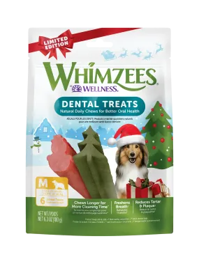 Whimzees® Winter Shapesall Natural Daily Dental Treat For Dogs