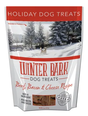 Winter Bark Dog Treats, Beef/Bacon/Cheese