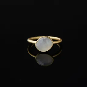 WMR1-OOAK | 1.75 Carat One-of-a-Kind White Moonstone Ring