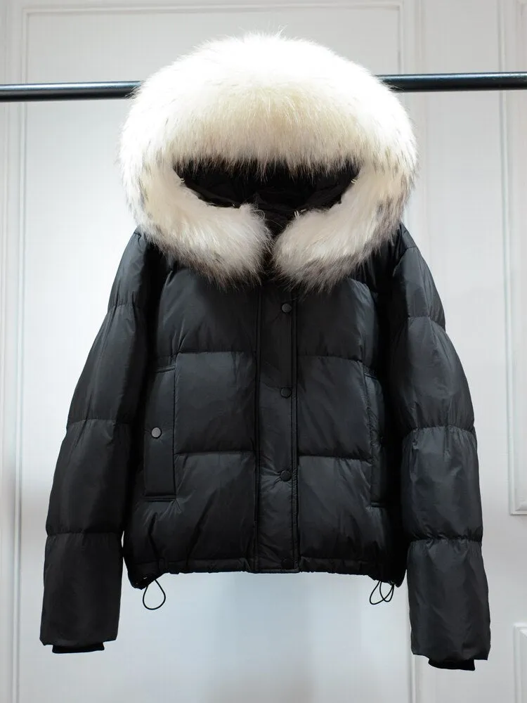 Women Short Puffer Coat