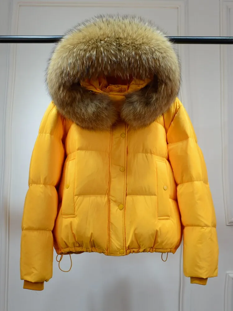 Women Short Puffer Coat