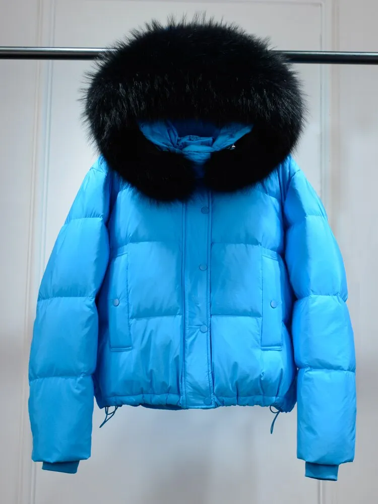 Women Short Puffer Coat