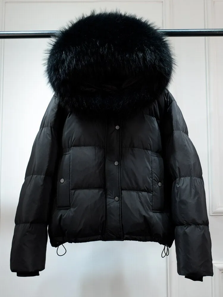 Women Short Puffer Coat