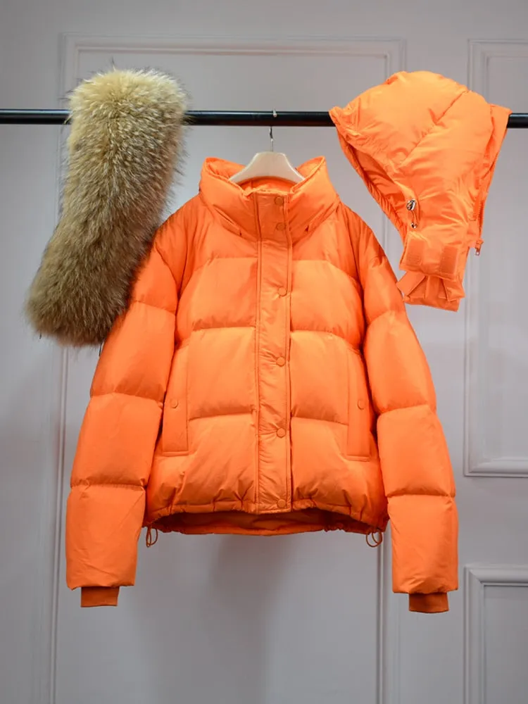 Women Short Puffer Coat