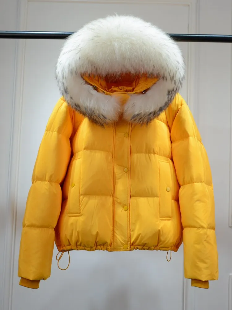 Women Short Puffer Coat