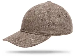 Wool Baseball Cap - Brown Speckle - W