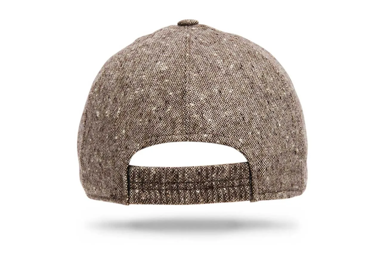 Wool Baseball Cap - Brown Speckle - W