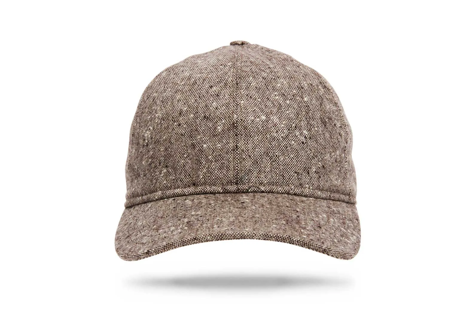 Wool Baseball Cap - Brown Speckle - W