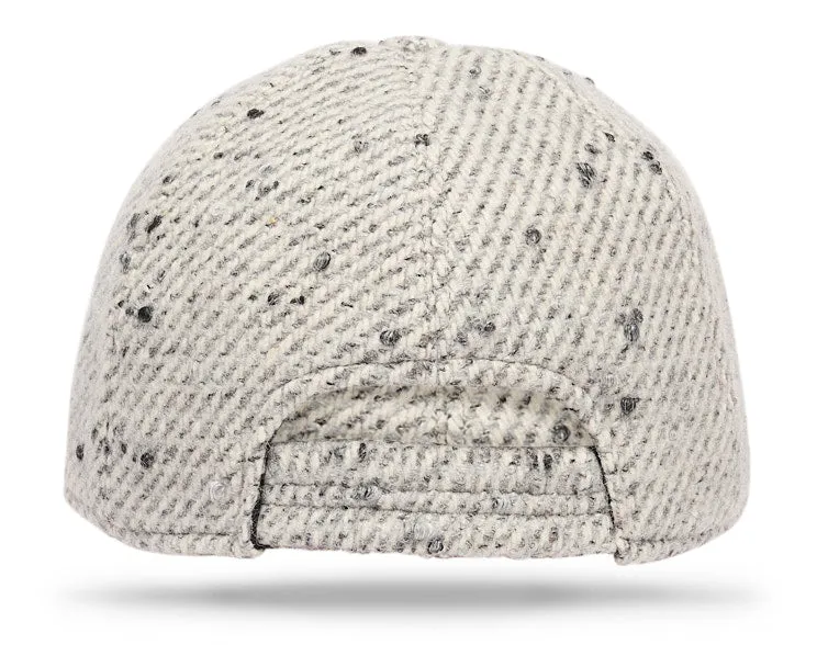 Wool Baseball Cap- Snow Speckle M